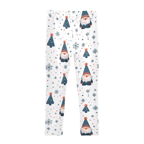 Girls Leggings Scandinavian Gnome and Snowflakes Toddler Girls Clothes Leggings for Girls Toddler Girls Leggings 3-4T2