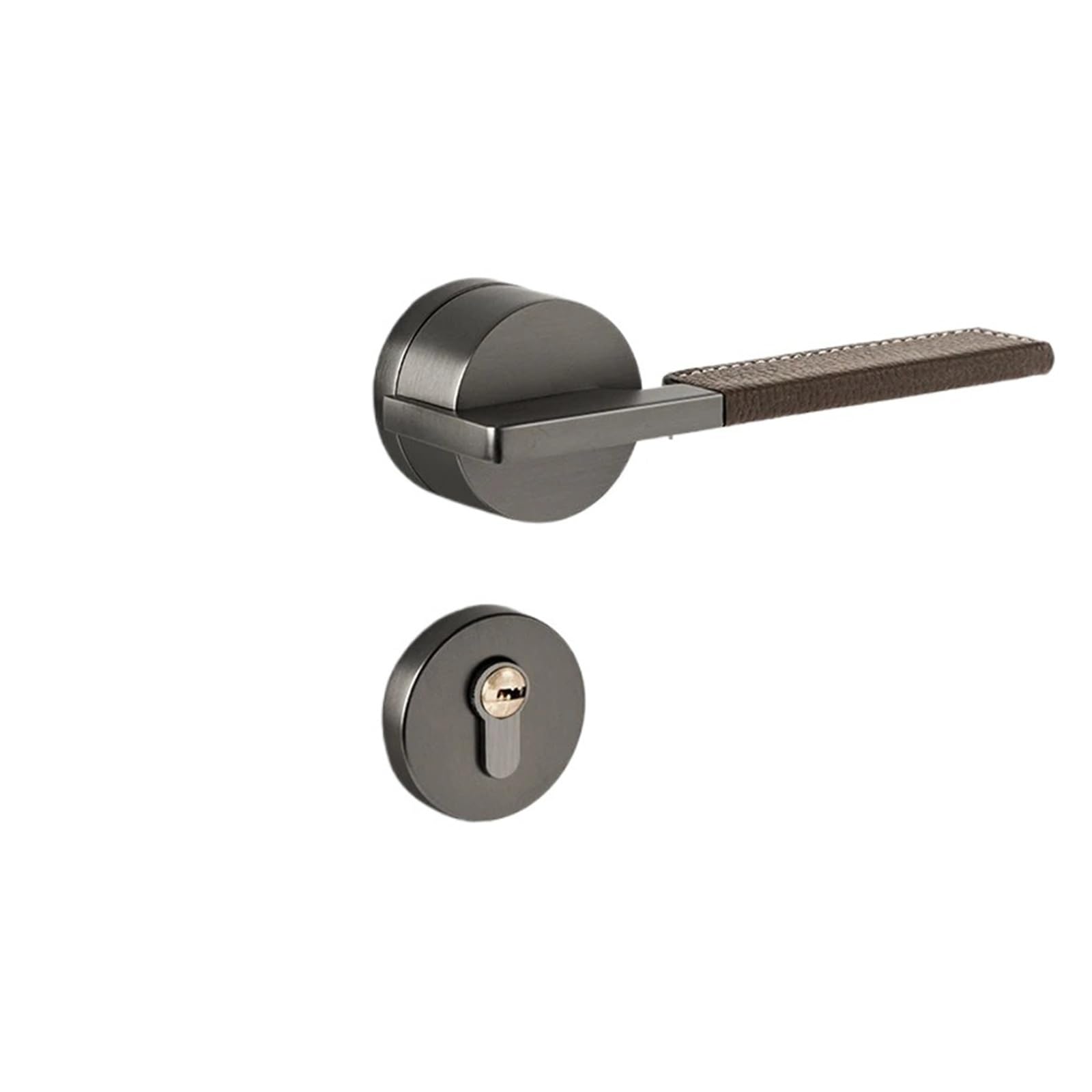 OPTEPYOE Handle Lock Indoor Door Household Silent Split(Set-A_72MM)