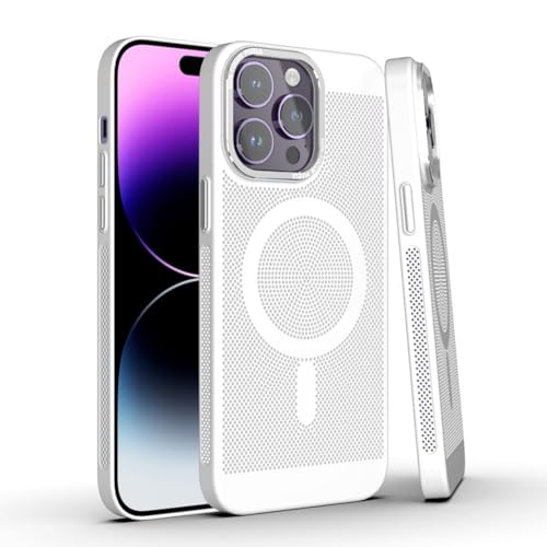 MagSafe対応 いphone12 スマホ 放熱 冷却ケース 耐衝撃 マグセーフ対応 かわいい メッシュ構造 iPhone12 用ケース カメラレンズ保護 放熱性能 おしゃれ 韓国 マグネット搭載 スマホ冷却 アイフォン12 用 カバー ワイヤレス充電