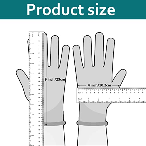 DOFOWORK Gardening Gloves - 6 Pair Gardening Gloves for Women/Men, Breathable Natural Latex Garden Gloves with Grip