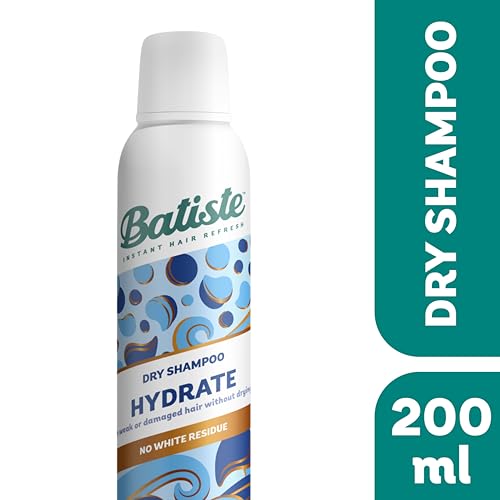 Batiste Dry Shampoo Hydrating 200ml, Hair Benefits For Dry Brittle Hair, No Rinse Spray to Refresh Hair in Between Washes (Package may vary) - Image 3