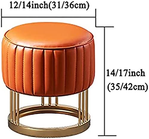 Tabouret à chaussures pour salon et repose-pieds design 31x35 cm