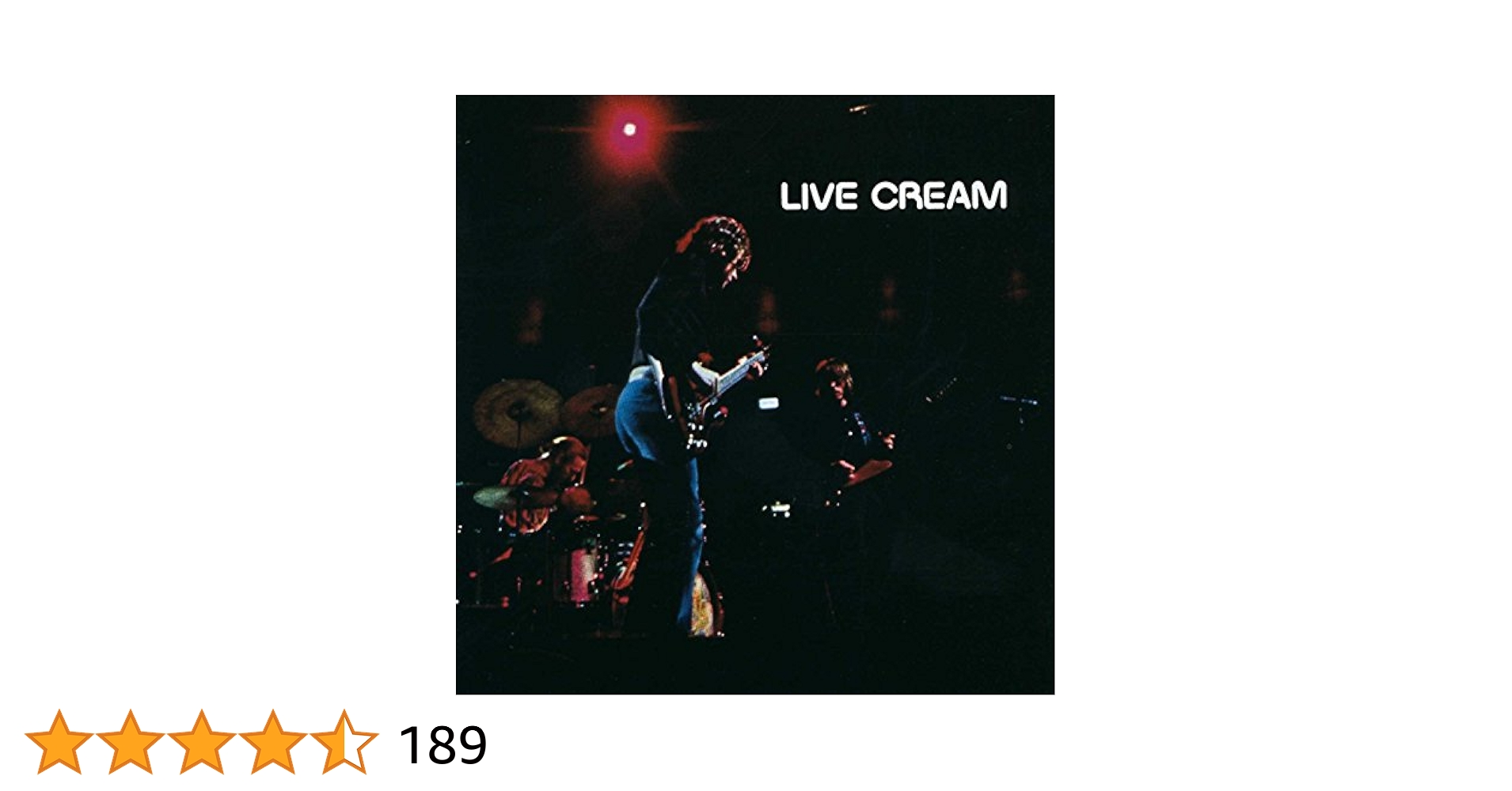 LIVE CREAM / レコード Cream / Live Cream Volume II - Guitar Records