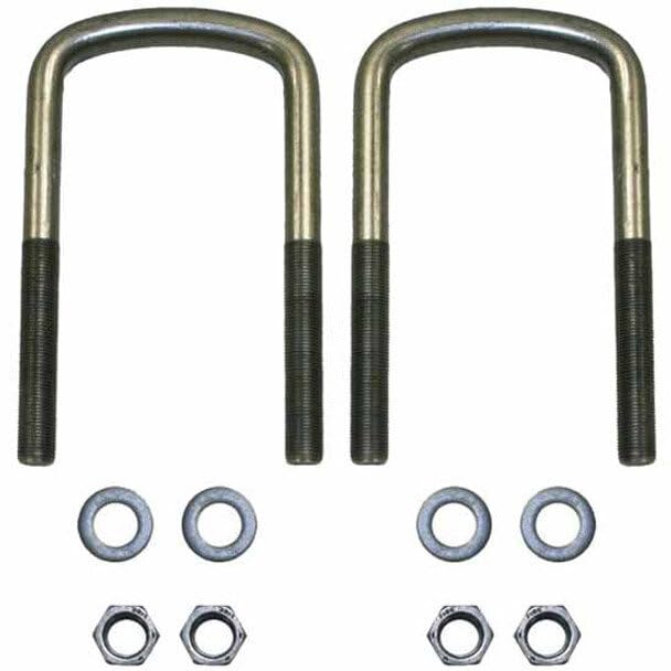 Replacement for Peterbilt 379 Year 1989 SEMI Round U Bolt KIT .75IN-16 X 4.0IN X 8-.25 INCH Grade 8 by Technical Precision