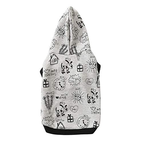 SDLJKSNF Clothes for Pets Pet Coat Dog Jacket Autumn Winter Clothes Puppy Cat Sweater Clothing Coat Apparel