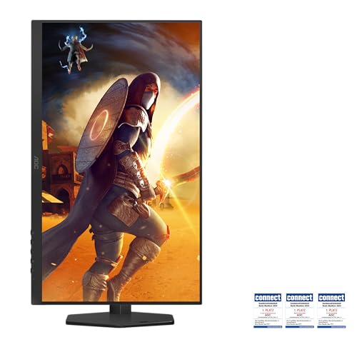 Image of AOC 4R Computer Monitor 68.6 Cm (27 inch) 3840 X 2160 Pixels Quad, W129163229 ((27) 3840 X 2160 Pixels Quad Hd Led Black, Red)