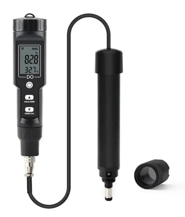Portable Waterproof DO-Meter DO-9100 Automatic LCD Industrial PH Meter Tester