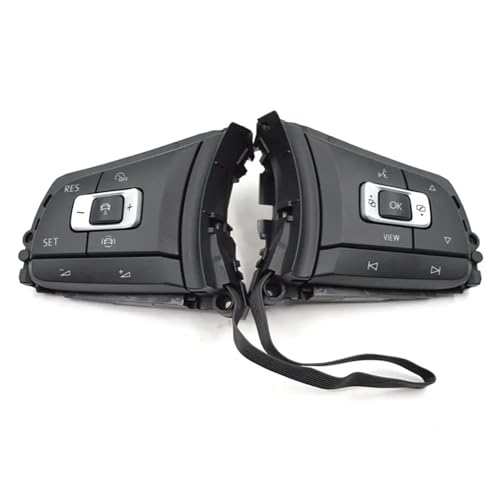 Boutons Multifonctions de Volant 5G0959442AE Commande Cadre de Rechange pour Rénovation Habitacle