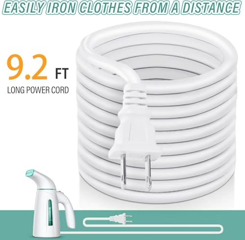 Image of OGHom Steamer for Clothes, Portable Handheld Clothing Garment Steamer, 240ml Large Capacity 700W Travel Steam Iron 30 Second Fast Heat Up (Cyan)
