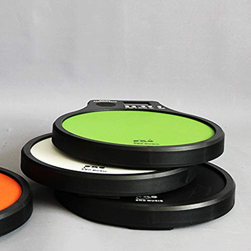 QLTY Elektronische Dumb Drum Pad Metronoom,12 inch Drum Practice Pad Draagbaar,In hoogte verstelbare opvouwbare domme… - Image 4