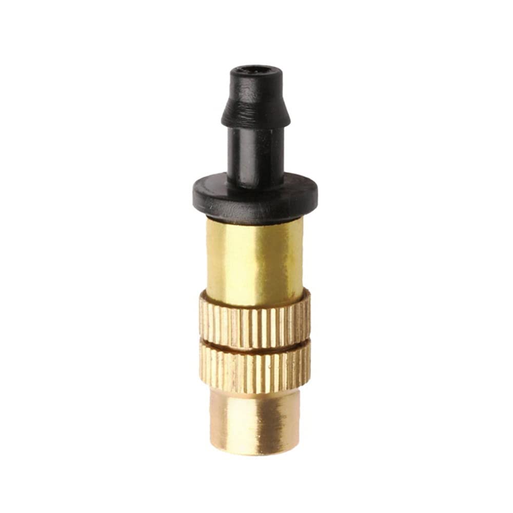 Buse brumisation laiton filetée réglable x5 pour l'arrosage du jardin