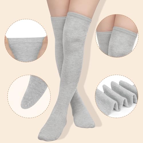 Image of Chalier Womens Thigh High Socks, Thigh Socks Stockings for Women