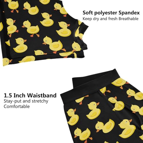 Men's Boxer Briefs Novelty Soft and Breathable with Fly Cute Yellow Duck Underwear for Men4