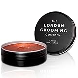 The London Grooming Company Water-Based Hair Pomade For Men | Strong All-Day Hold | High Shine Finish | Easy to Wash Out | 100ml (3.4 Fl Oz)