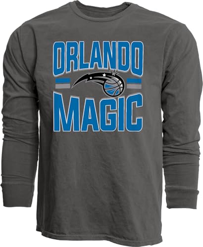 Camiseta de manga larga NBA Blue 84 negra de algodón hilado en anillo para hombre