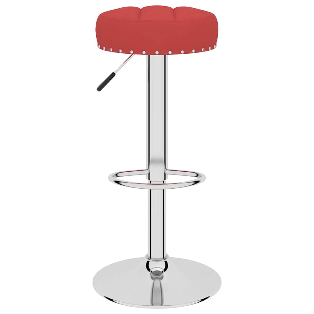 Juego de 2 taburetes de bar con elevador de gas, altura regulable, 360 grados, estructura de acero cromado, reposapiés integrado, para mostrador y cocina