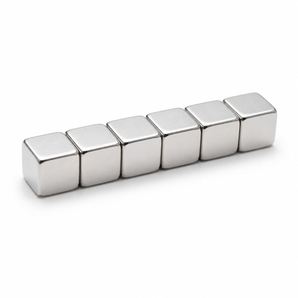 50 Stück Neodym Magnete 10x10x10 mm N38 – extra starke Haftmagnete für Montage, Werkstatt & Industrie