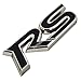 Metal RS Emeblem Decal pre-Adhesive 3D RS Badge for Chevrolet Camaro Malibu Spark Trax Equinox Silverado and Mustang RS
