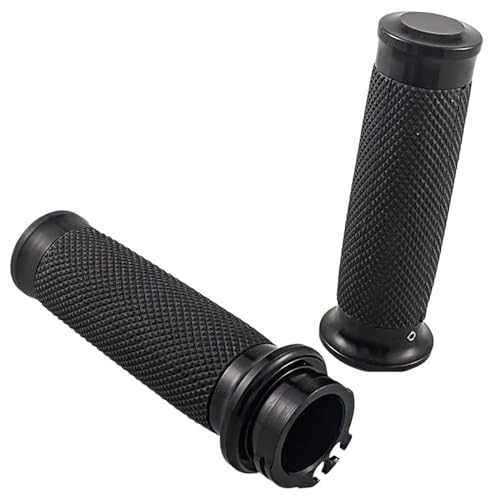 Poignées de moto en caoutchouc premium 1 pouce pour Road King - 6