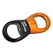 Demeras Mosquetón de Escalada Conector Giratorio Conector de rotación de Escalada para Aparejos de elevación para hamacas-Colgador de rotación de Columpio para niños de Yoga aéreo