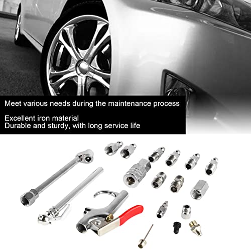Nimomo 17 PCS Air Blow Gun Kit Air Compressor Accessories Kit - Image 3