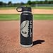 Personalized Baseball Water Bottles - Custom Engraved 32oz Stainless Steel Bottle for Baseball Players and BaseballCoaches