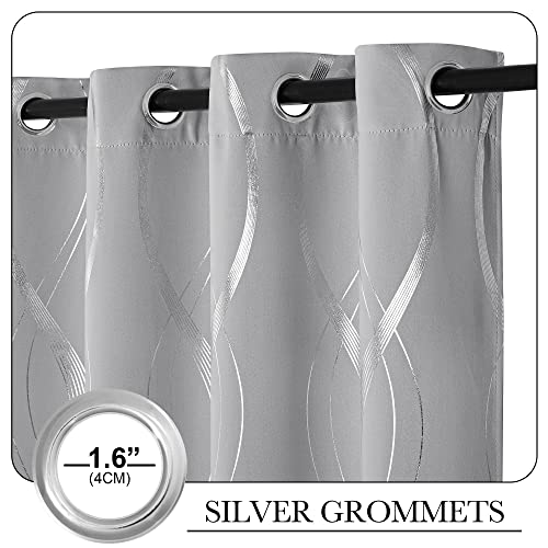 Nicetown NTUSCGM1FS2-4263QX28 Kitchen Blackout Curtain Panels thumb #2