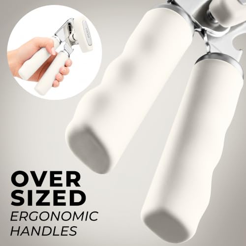 Image of Zulay Kitchen Stainless Steel Swing Open Manual Can Opener Comfortable Grip