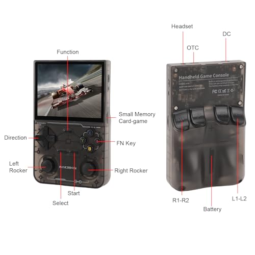 Console de jeu rétro Pilipane portable contre l'ennui avec batterie 3500mAh - 5