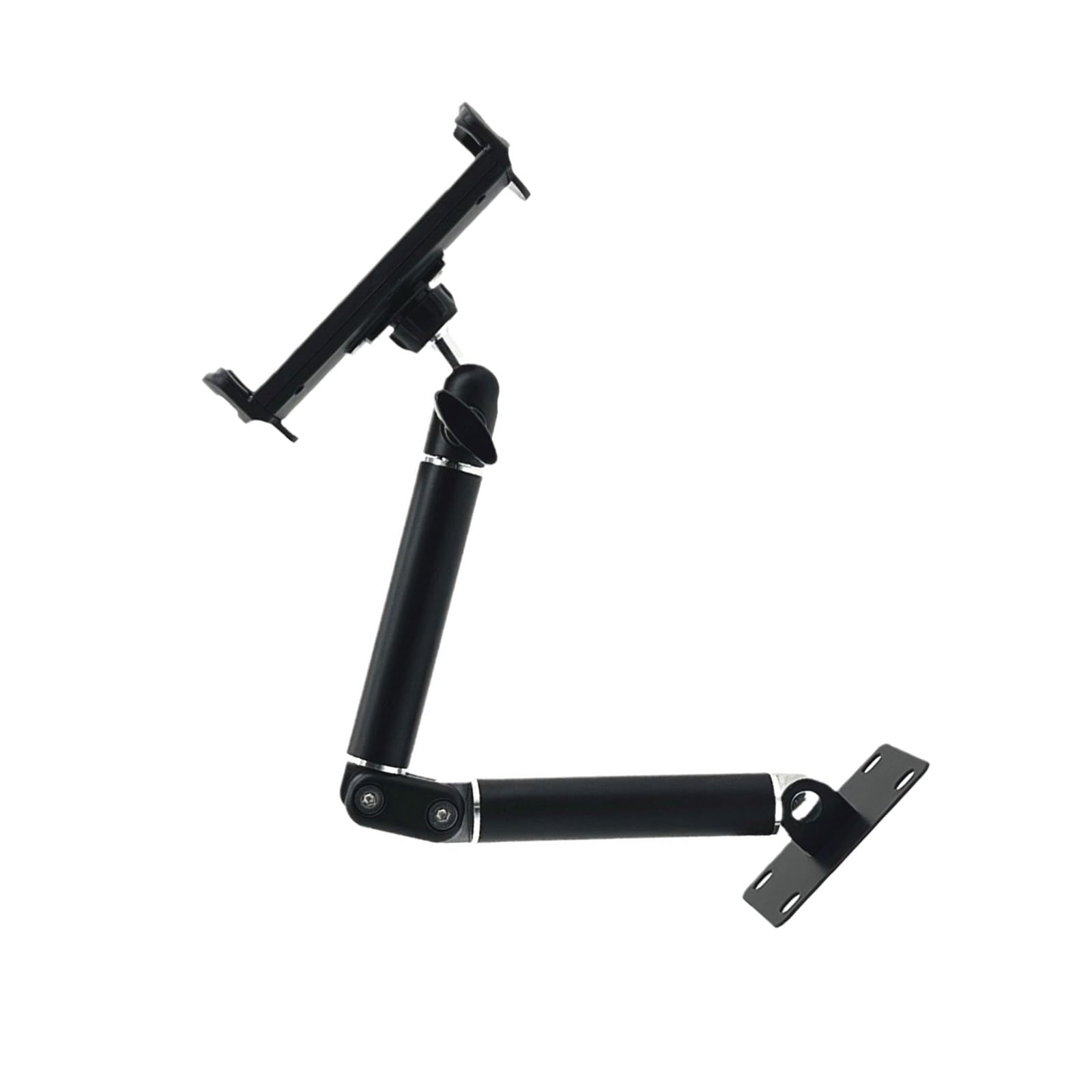 Supporto da parete per tablet a 2 sezioni verticale regolabile Supporto da parete per tablet di grandi dimensioni per 4 tablet e telefoni da 13 pollici