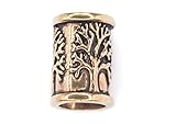 mittelalter schmuck bronze h: 1.5 cm | b: 1 cm | t: 1 cm | Innen Ø 0.7 cm | Gewicht: 3.1 Gramm