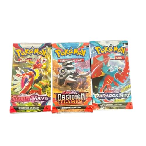 Pokemon TCG: Lote de 3 paquetes de refuerzo sellados | 30