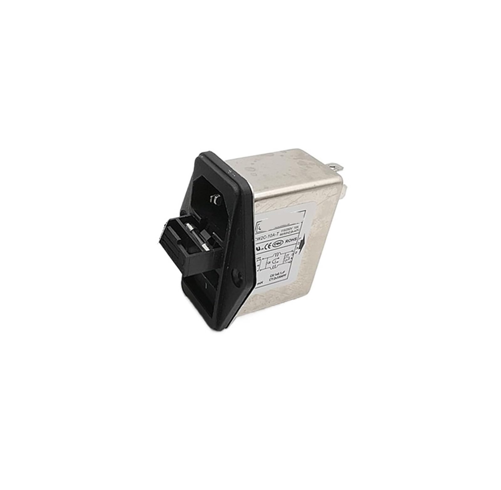 WBBAYDRFR Multi-function socket power filter CW2C-03A-T CW2B-10A 6A electromagnetic anti-interference(CW2C -10A -T 10A)