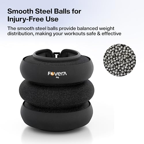 FOVERA Weight Cuff (2 kg) for Strength Gain Pack of 1 - Image 7
