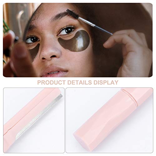Beaupretty 3Pcs Sobrancelha Barbeador Sobrancelha Trimmer Facial Removedor de Pêlos Ferramenta para