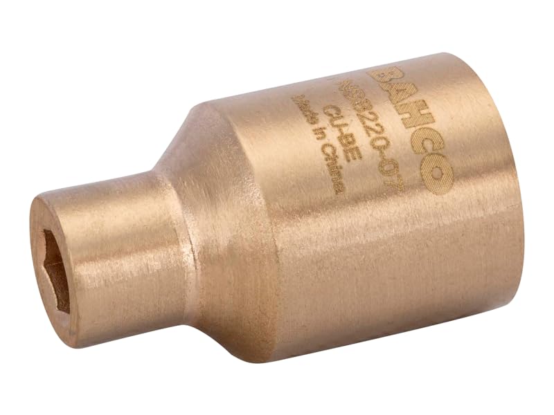 Douille hexagonale 9mm 1/2" Cu-Be pour serrage sécurisé en milieu inflammable