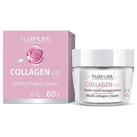 FLOSLEK Day and Night Multi-Collagen Cream | 50 ml | Firms, Smoothes & Moisturizes | Provides Elasticity | Intended for People with Mature Skin | Manufactured in EU Cover