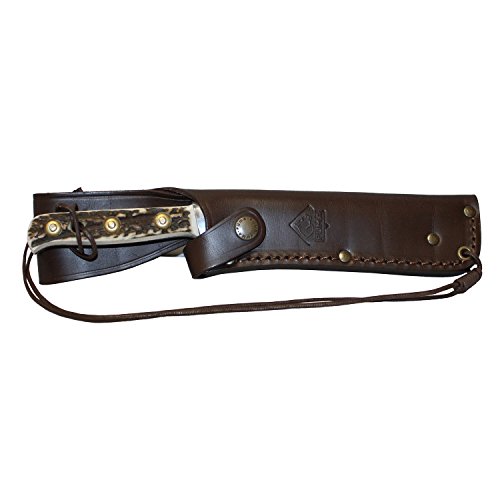 Puma Bowie Stag German Made Hunting Knife with Leather Sheath