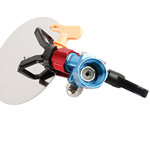 Spray Guide Accessory Tool for Airless Paint Sprayer 7/8 Inch with 10 Inch Extension Pole & 517 Tip