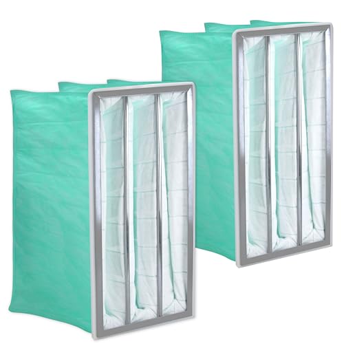 MERV 14 Synthetic Pocket Air Filter Replacement (2 PCS)