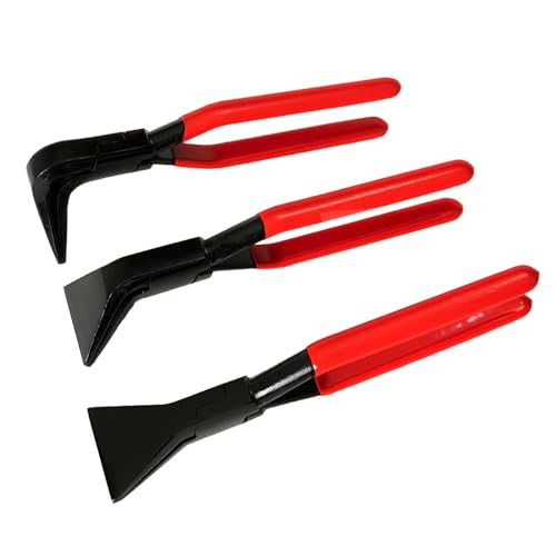 Punmew 3-Piece Hand Seamers Sheet Metal Tools Straight, 45° & 90° Hand Sheet metal Bending Pliers Set -  PN0049