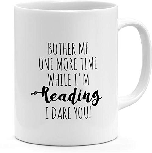 papeyoneCeramic Bother Me One More Time Dare You Annoyed Angry Quote Mug