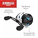 Zebco Roam Spincast Reel and Fishing Rod Combo, 6-Foot Fiberglass Rod with ComfortGrip Rod Handle, All-Metal Gear Fishing Reel with Soft-Touch Handle Knobs, 30, Blue, 2-Piece
