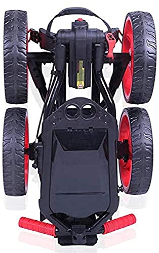 Carrito-de-Golf-Carros-de-Golf-Golf-Plegable-electrico-Carro-de-Empuje-y-traccion-de-4-Ruedas-con-portavasos-Mango-de-Empuje-Ajustable-Un-Segundo-para-AbrirCerrar-carritos-de-Golf