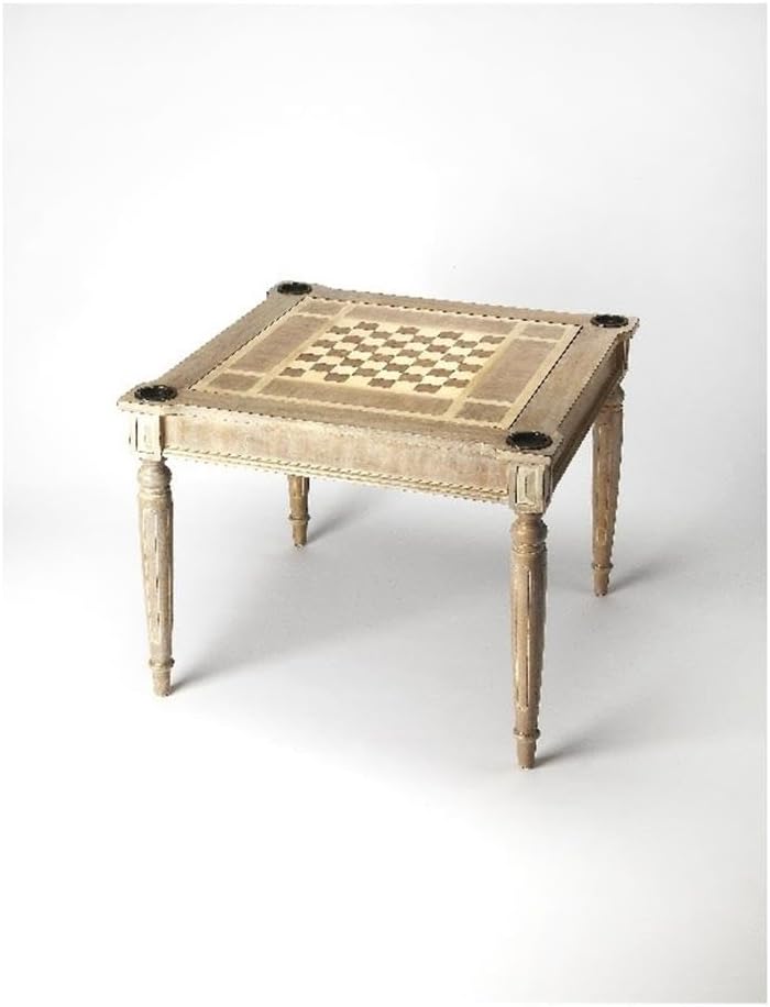 MAKLAINE Modern/Contemporary Multi-Game Card Table - Driftwood in Gray