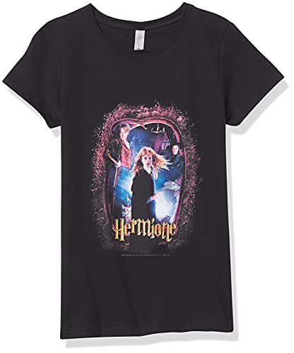 Harry Potter Chamber Hermione Banner Girl's Solid Crew Tee