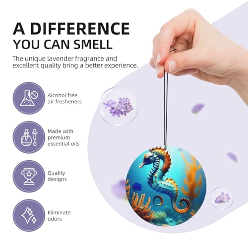 Hojas aromáticas Seabed coral de mejillón para auto y hogar miniatura 5