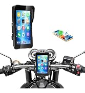 Amazon.co.jp: Auometo 5インチ バイク スマートモニター ワイヤレス
