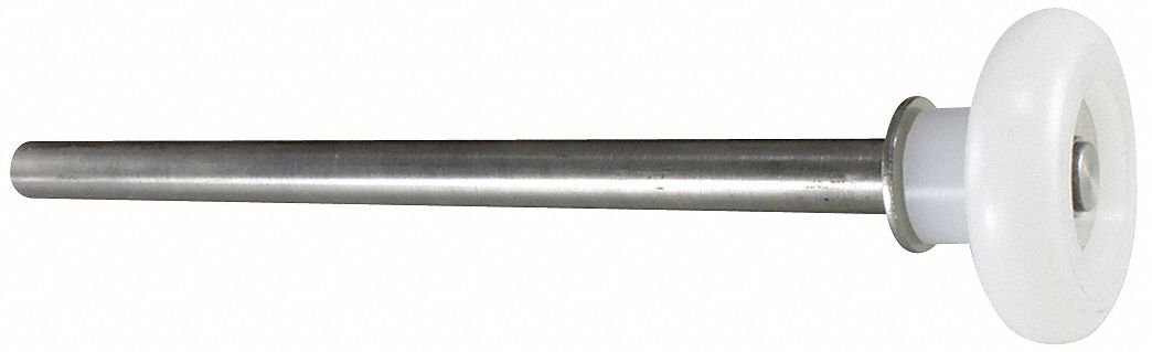 Door Roller, 7 1/2 in., Dia. 2 in., PK4