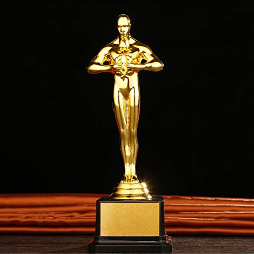 Troféu Banhado a Ouro 19/22/24 Cm Lembrança da Competição do Troféu Little Golden Man (A4)